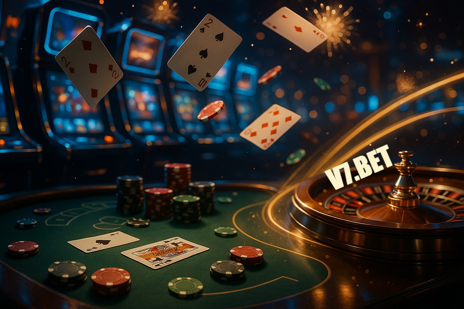 Jogos emocionantes no V7.BET