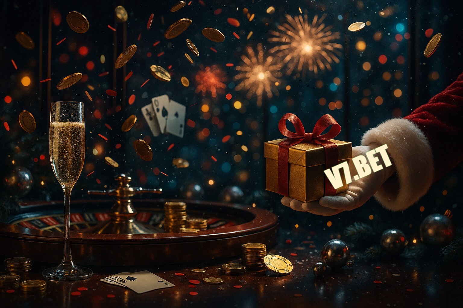 Promoções de Ano Novo no V7.BET